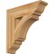 Ekena Millwork Imperial Traditional Rough Sawn Bracket, Western Red Cedar, 4"W x 16"D x 16"H BKT04X16X16IMP01RWR - alternate 1